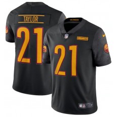 Nike Washington Commanders 21 Sean Taylor Black Alternate Vapor Limited Jersey