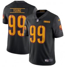 Nike Washington Commanders 99 Chase Young Black Alternate Vapor Limited Jersey