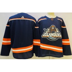 Islanders Blank Navy Reverse Retro Adidas Jersey