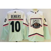 Kraken 10 Matty Beniers White 2023 NHL All-Star Game Adidas Jersey