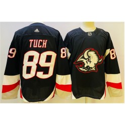 Sabres 89 Alex Tuch Black 2022-23 Adidas Jersey