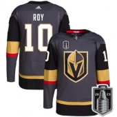 Vegas Golden Knights 10 Nicolas Roy Gray 2023 Stanley Cup Final Adidas Jersey