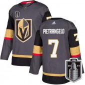 Vegas Golden Knights 7 Alex Pietrangelo Gray 2023 Stanley Cup Final Adidas Jersey
