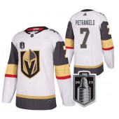 Vegas Golden Knights 7 Alex Pietrangelo White 2023 Stanley Cup Final Adidas Jersey