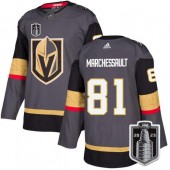 Vegas Golden Knights 81 Jonathan Marchessault Gray 2023 Stanley Cup Final Adidas Jersey