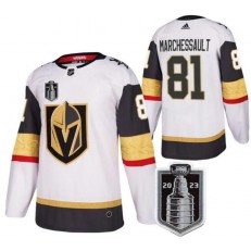 Vegas Golden Knights 81 Jonathan Marchessault White 2023 Stanley Cup Final Adidas Jersey
