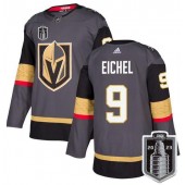 Vegas Golden Knights 9 Jack Eichel Gray 2023 Stanley Cup Final Adidas Jersey