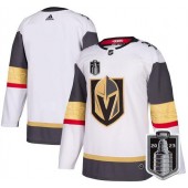Vegas Golden Knights Blank White 2023 Stanley Cup Final Adidas Jersey
