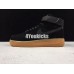 NIKE AIR FORCE 1 HI 07 LV8 SUEDE BLACK AA1118-001
