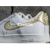 NIKE AIR FORCE 1 LOW SUMMIT WHITE GOLD 314219-127