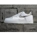 NIKE AIR FORCE 1 LOW SUMMIT WHITE SILVER 314219-128