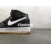NIKE AIR FORCE 1 MID 07 BLACK WHITE 315123-035