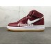 NIKE AIR FORCE 1 MID 07 BURGUNDY WHITE 315123-608