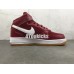 NIKE AIR FORCE 1 MID 07 BURGUNDY WHITE 315123-608