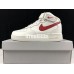 NIKE AIR FORCE 1 MID 07 LV8 SUEDE SAIL UNIVERSITY RED 315123-126