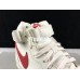 NIKE AIR FORCE 1 MID 07 LV8 SUEDE SAIL UNIVERSITY RED 315123-126