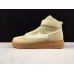 NIKE W AIR FORCE 1 HI 07 LV8 SUEDE BROWN IVORY 860544-100