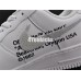 NIKE AIR FORCE 1 LOW 07 WHITE x OFF WHITE AA3825-100