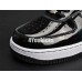 NIKE AIR FORCE 1 LOW BLACK WHITE GREEN 311729-052