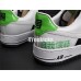 NIKE AIR FORCE 1 LOW BLACK WHITE GREEN 311729-052