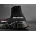 BALENCIAGA STRETCH MESH HIGH TOP SNEAKER ALL BLACK KIDS 483502-W05G0-1000