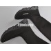 BALENCIAGA STRETCH MESH HIGH TOP SNEAKER OVER KNEE BLACK