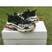 BALENCIAGA TRIPLE S BLACK GREY RED