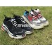 BALENCIAGA TRIPLE S BLACK GREY RED