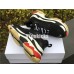 BALENCIAGA TRIPLE S BLACK WHITE RED