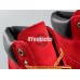 TIMBERLAND BOOTS 12909 JUNIOR RED NUBUCK WATERPROOF