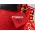 TIMBERLAND BOOTS A156H RED NUBUCK 6 INCH PREMIUM WATERPROOF