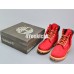 TIMBERLAND BOOTS A156H RED NUBUCK 6 INCH PREMIUM WATERPROOF