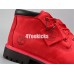 TIMBERLAND BOOTS LOW A1IJ6 RED NUBUCK WATERPROOF