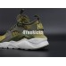 NIKE AIR HUARACHE RUN ULTRA GREEN WHITE 753889-995