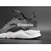 NIKE AIR HUARACHE RUN ULTRA GREY WHITE 762142-011