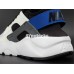 NIKE AIR HUARACHE RUN ULTRA WHITE BLUE BLACK 819685-100
