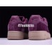 NIKE W AIR FORCE 1 LOW 07 LV8 SUEDE VELVET TARO PURPLE 849345-601