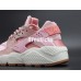 NIKE WMNS AIR HUARACHE RUN PRM PINK WHITE 683818-601