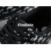 NIKE AIR FORCE 1 LOW 07 QS LOGO PRINT BLACK AH8462-001