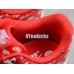 NIKE AIR FORCE 1 LOW 07 QS LOGO PRINT RED AH8462-600