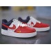 NIKE AIR FORCE 1 LOW MINI SWOOSH RED WHITE BLUE 823511-601