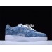 LV x SUPREME x NIKE AIR FORCE 1 LOW DENIM 318775-046