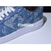 LV x SUPREME x NIKE AIR FORCE 1 LOW DENIM 318775-046