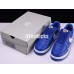 NIKE AIR FORCE 1 07 LOW MINI SWOOSH DARK BLUE WHITE 820266-406