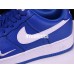 NIKE AIR FORCE 1 07 LOW MINI SWOOSH DARK BLUE WHITE 820266-406