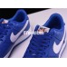 NIKE AIR FORCE 1 07 LOW MINI SWOOSH DARK BLUE WHITE 820266-406