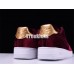 NIKE AIR FORCE 1 07 LOW VELVET BURGUNDY 896185-600