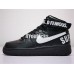 NIKE AIR FORCE 1 HIGH x SUP WORLD FAMOUS BLACK 698696-010