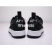 NIKE AIR FORCE 1 LOW CANVAS BLACK WHITE 905136-001