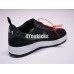 NIKE AIR FORCE 1 LOW CANVAS BLACK WHITE 905136-001